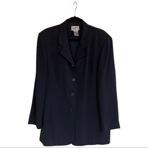 Vintage Navy Blue Blazer